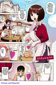 Loli Kyonyuu Mama | Loli Big Breasted Mama (decensored) — hentai manga cover on Fhentai