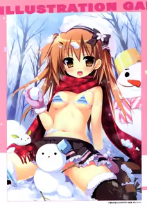 Page 17 of Natsuiro Kokoro Log Official Artbook - preview thumbnail
