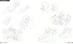 Page 103 of CAFE SOURIRE VISUAL FANBOOK - preview thumbnail