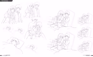 Page 108 of CAFE SOURIRE VISUAL FANBOOK - preview thumbnail