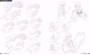 Page 109 of CAFE SOURIRE VISUAL FANBOOK - preview thumbnail
