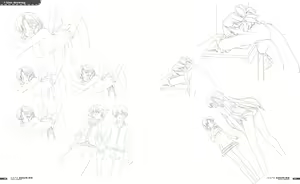 Page 114 of CAFE SOURIRE VISUAL FANBOOK - preview thumbnail