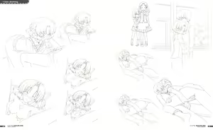 Page 115 of CAFE SOURIRE VISUAL FANBOOK - preview thumbnail