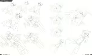 Page 116 of CAFE SOURIRE VISUAL FANBOOK - preview thumbnail
