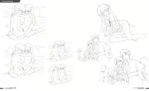 Page 121 of CAFE SOURIRE VISUAL FANBOOK - preview thumbnail