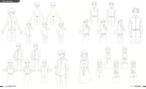 Page 123 of CAFE SOURIRE VISUAL FANBOOK - preview thumbnail