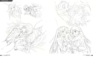 Page 125 of CAFE SOURIRE VISUAL FANBOOK - preview thumbnail