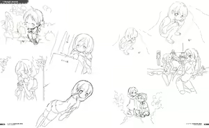 Page 135 of CAFE SOURIRE VISUAL FANBOOK - preview thumbnail