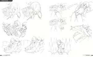 Page 136 of CAFE SOURIRE VISUAL FANBOOK - preview thumbnail