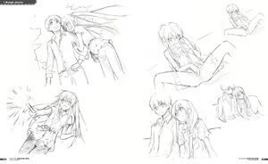 Page 139 of CAFE SOURIRE VISUAL FANBOOK - preview thumbnail
