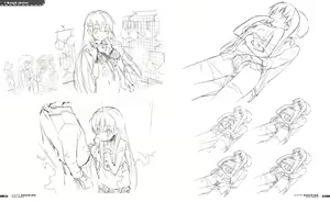 Page 141 of CAFE SOURIRE VISUAL FANBOOK - preview thumbnail
