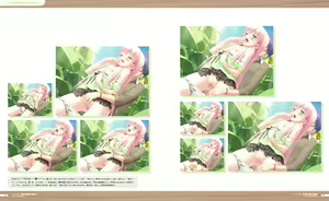 Page 52 of CAFE SOURIRE VISUAL FANBOOK - preview thumbnail