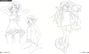 Page 99 of CAFE SOURIRE VISUAL FANBOOK - preview thumbnail