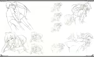Page 103 of Natsu no Ame Visual Fanbook - preview thumbnail
