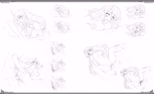Page 116 of Natsu no Ame Visual Fanbook - preview thumbnail