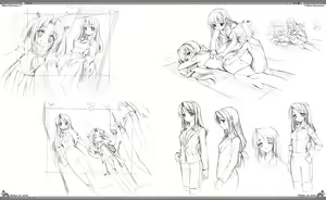 Page 149 of Natsu no Ame Visual Fanbook - preview thumbnail