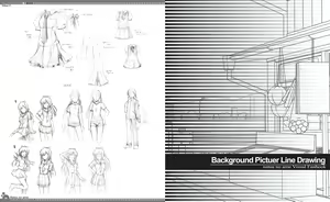 Page 158 of Natsu no Ame Visual Fanbook - preview thumbnail