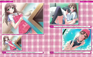 Page 52 of Natsu no Ame Visual Fanbook - preview thumbnail