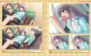 Page 65 of Natsu no Ame Visual Fanbook - preview thumbnail