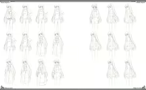 Page 92 of Natsu no Ame Visual Fanbook - preview thumbnail