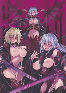Page 2 of Monster Girl Encyclopedia World Guide - Side 2. Sarubarishion ～The fallen Knights of Lescatie～ - preview thumbnail