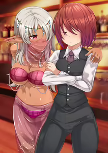 Page 108 of Odoriko Dark Elf-chan wa Les Sen  Futanari Shoufu! - preview thumbnail