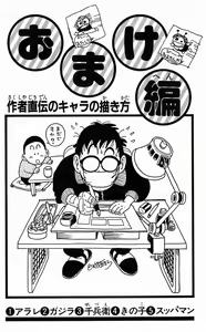 Page 170 of Akira Toriyama's HETAPPI Manga laboratory - preview thumbnail