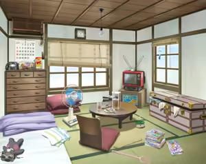 Page 1344 of Hitotsu Yane no, Tsubasa no Shita de (Character Set + Background) P2 - preview thumbnail