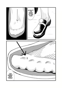 Page 13 of Mekakure-chan ni Fumaretai | Wanna Get Stepped on by Mekakure-chan - preview thumbnail