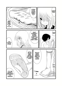 Page 15 of Mekakure-chan ni Fumaretai | Wanna Get Stepped on by Mekakure-chan - preview thumbnail