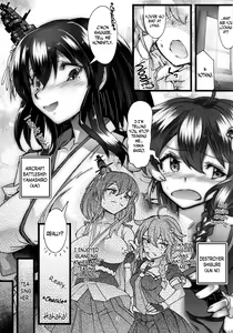 Page 2 of Futanari Shigure Yamashiro Kanochi Yasen Kouhan Sakusen - preview thumbnail