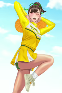 Page 26 of Cheerleader Kyousei Shokuzai ~Maketa no wa Kimi no Sei~ - preview thumbnail