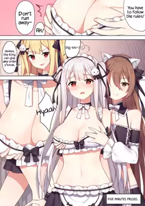Page 3 of Girls and the King's Tea Party - preview thumbnail
