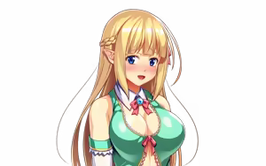 Page 320 of Hentai Elf Shimai to Majime Orc - preview thumbnail