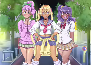 Page 2 of Kuro Gal Loli Bitch CG Shuu - preview thumbnail
