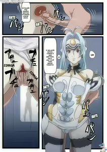 Page 4 of KOS-MOS Ga Yarareteru dake na Hanashi | KOS-MOS was done in. - preview thumbnail