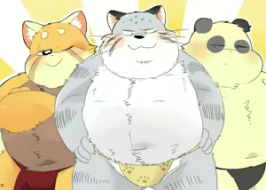 Page 91 of Minna Daisuki Nekomata Shachou! - preview thumbnail