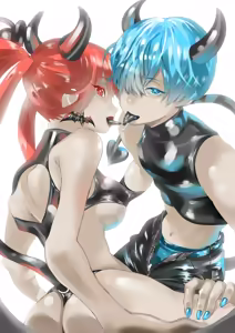 Rakudai Succubus to Yuutou Incubus — hentai manga cover on Fhentai