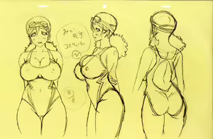 Page 28 of Misaki and Mika Sensei Sketchbook - preview thumbnail
