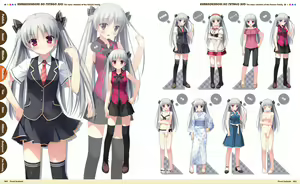 Page 47 of Kurano Kunchi no Futago Jijou Visual Fanbook - preview thumbnail