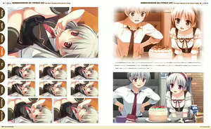 Page 54 of Kurano Kunchi no Futago Jijou Visual Fanbook - preview thumbnail
