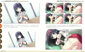 Page 64 of Kurano Kunchi no Futago Jijou Visual Fanbook - preview thumbnail