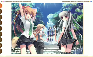 Page 8 of Kurano Kunchi no Futago Jijou Visual Fanbook - preview thumbnail