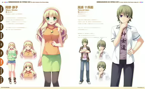 Page 83 of Kurano Kunchi no Futago Jijou Visual Fanbook - preview thumbnail