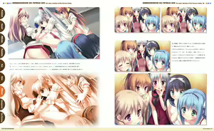Page 93 of Kurano Kunchi no Futago Jijou Visual Fanbook - preview thumbnail