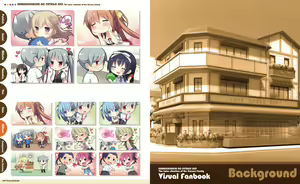 Page 97 of Kurano Kunchi no Futago Jijou Visual Fanbook - preview thumbnail
