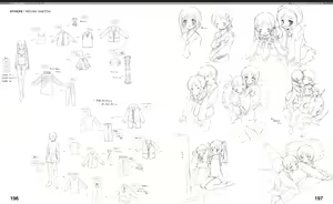 Page 103 of Sakura Musubi Visual Fanbook - preview thumbnail