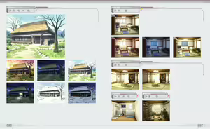 Page 53 of Sakura Musubi Visual Fanbook - preview thumbnail