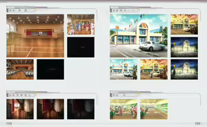 Page 57 of Sakura Musubi Visual Fanbook - preview thumbnail
