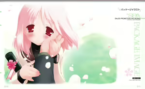 Page 10 of Sakura Musubi Visual Fanbook - preview thumbnail